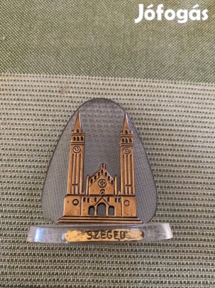 Szegedi dóm - retro asztaldísz