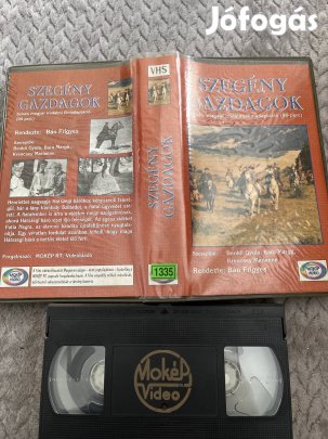 Szegény gazdagok vhs nagytok mokép kaland