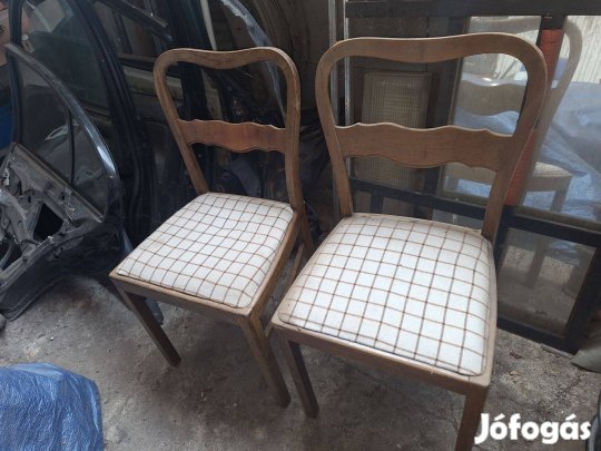 Szék, 2 db, felújítára szoruló eladó