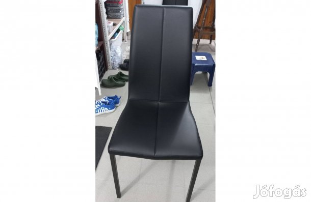 Szék, étkezőszék, új, 4 db, fekete, Baron étkezőszék