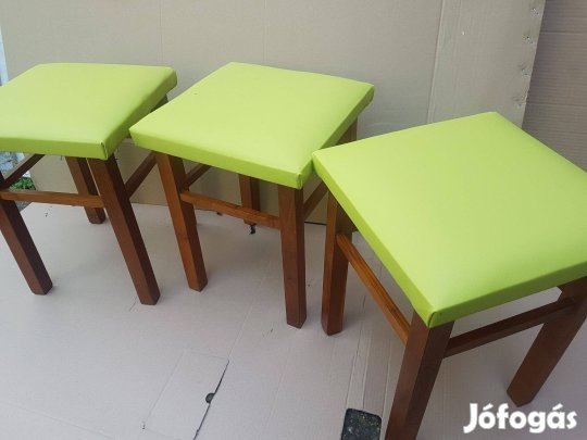 Szék hokedli 3 db