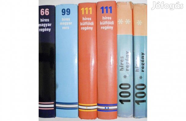 Székely Éva - . híres . sorozat - 6db könyv