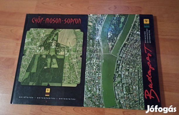 Székely László (szerk.) Ortofotó Budapest / Győr-Moson-Sopron
