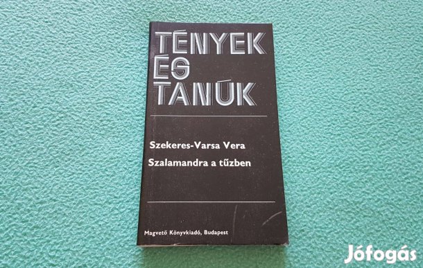 Szekeres-Varsa Vera: Szalamandra a tűzben könyv