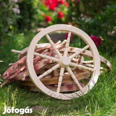 Szekérkerék dekoráció 48cm