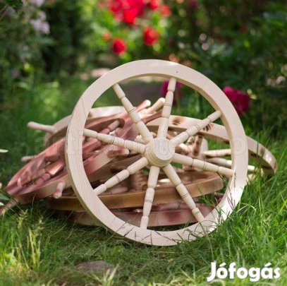 Szekérkerék dekoráció 48cm