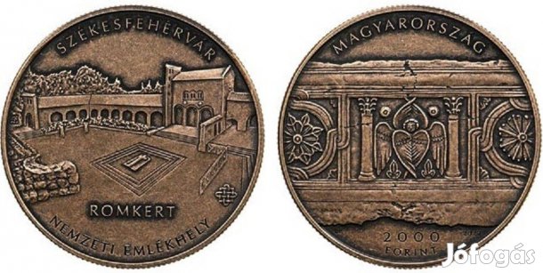 Székesfehérvár Romkert színesfém emlékérme