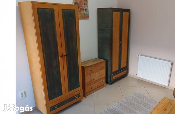 Szekrény faszekrény fenyő szekrény 2db egyben