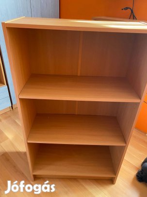 Szekrény polcos - méret: 70cm x 30cm x 120cm - bükk