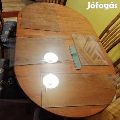 Szekrény tálaló toló üveg ,retro régi 21 db,bemarrt húzóval szett ár