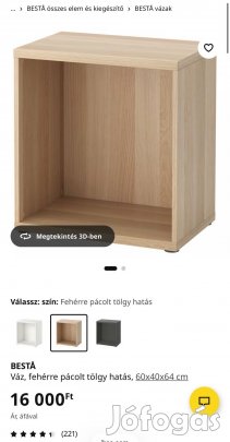 Szekrény váz Besta Ikea
