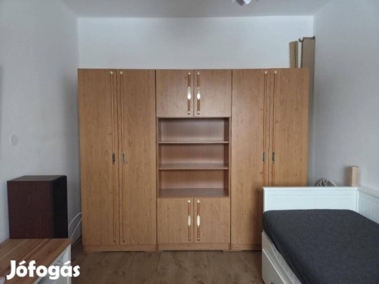 Szekrénysor, négy részes, akasztó, gardrób, retro, vitrin, polc, jó