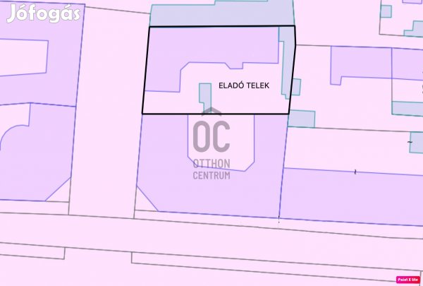 Szekszárd központi részén eladó telek - ideális társasház építésére