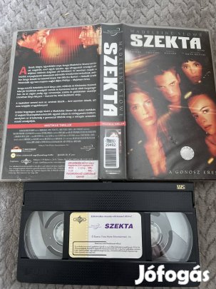 Szekta vhs kistok thriller