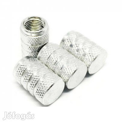 Szelepsapka Alumínium Sport 11x16mm - 4db - Ezüst szürke (_)