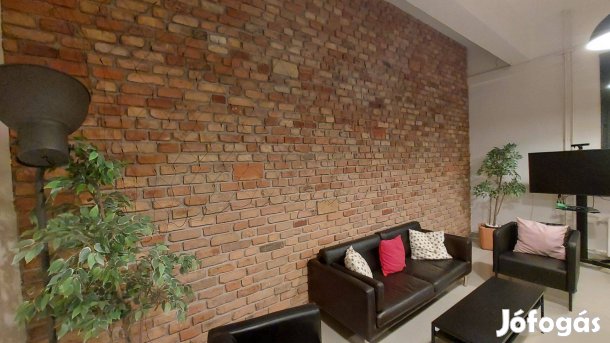 Szeletelt, vágott, bontott tégla belső szelete