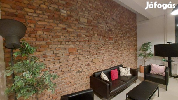 Szeletelt, vágott bontott tégla tagolt szelete