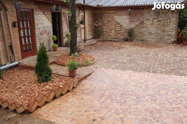 Szeletelt, vágott tégla falburkolat kis- és nagyméret Januári Vásár!