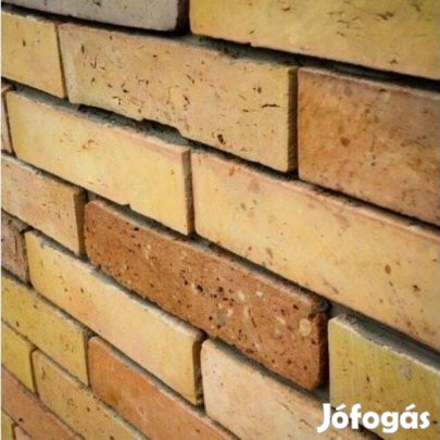Szeletelt, vágott tégla falburkolat nagyméretű őszi mix Árleszállítás!