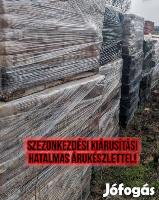 Szeletelt, vágott tégla falburkolat tagolt szélső Szezonkezdési kedv.!