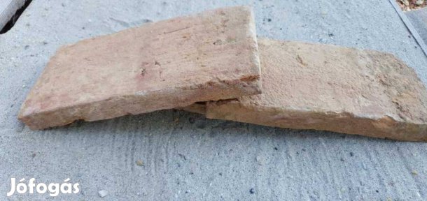 Szeletelt, vágott tégla kerítés fed kő, fed lap burkolat Engedmény!
