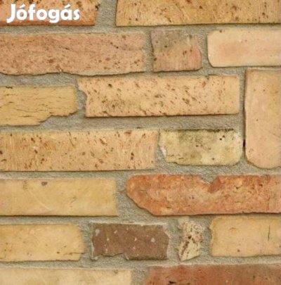 Szeletelt tégla, vágott falburkolat Kiemelt Áru Kisöprés!