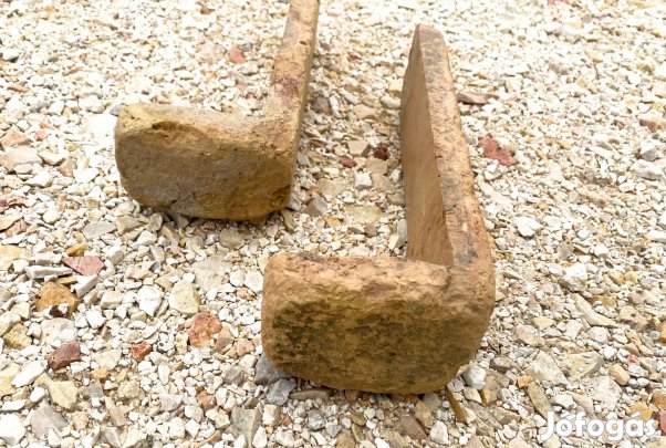 Szeletelt tégla falburkolat prémium antikolt, rusztikus sarok kedv.!