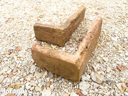 Szeletelt tégla falburkolat rusztikus szélső sarok elem 10-20% kedv.!