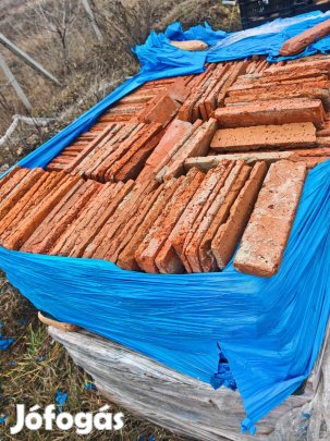 Szeletelt tégla vörös szélső-külső falburkolat - 10-20% kedv.!