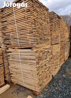 Szélezett fenyő deszka/zsalu/ 1 m hosszú