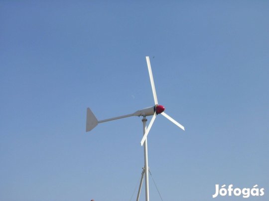 Szélgenerátor, Szélkerék, Vízszintes, 600W rendszer