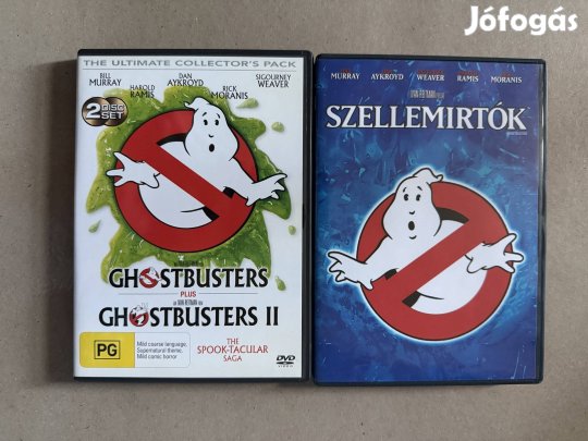 Szellemirtók 1,2rész dvd