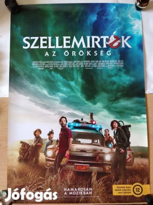 Szellemirtók Az örökség Ghostbusters Afterlife film mozi plakát