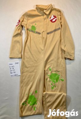 Szellemírtók jelmez, Ghostbusters jelmez 7-8 év M189