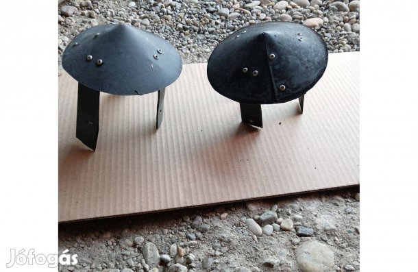 Szellőző cső lemez kupak , csővég ,szett ár