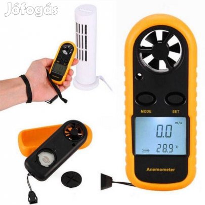 Szélsebesség és Hőmérséklet Mérő - H4326 (_)