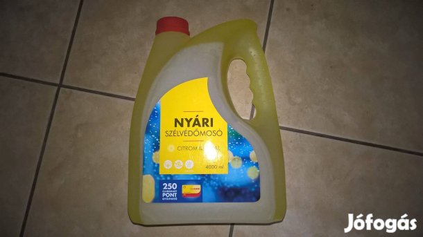 Szélvédőmosó nyári ablakmosó folyadék Shell 4 L új bontatlan