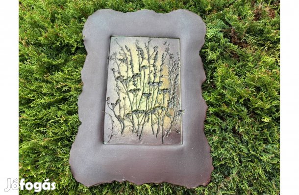 Szemereki Teréz kerámia falikép, kortárs iparművészeti alkotás