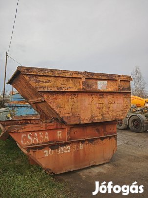 Szemetes sittes konténer hulladékgyűjtő tároló - Bp. XXI