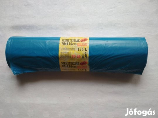 Szemeteszsák , kukazsák , 70 x 110 cm , 10 és 20 db-os csomag