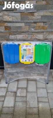 Szemeteszsák tartó állvány 3 x 120 l