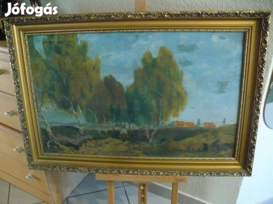 Szemrevaló tájkép festmény