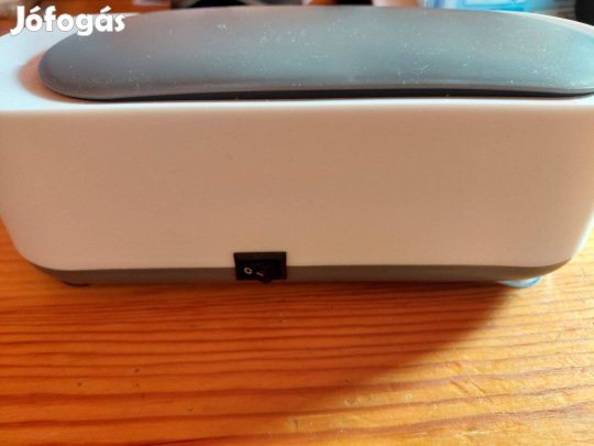 Szemüveg tisztító készülék elemes és manuális kapcsolós