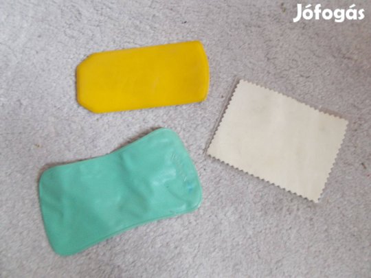 Szemüvegtörlő, lágy szemüvegtokok