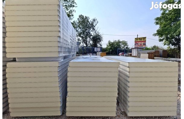 Szendvicspanel (oldalfalpanel 100 mm) készletről