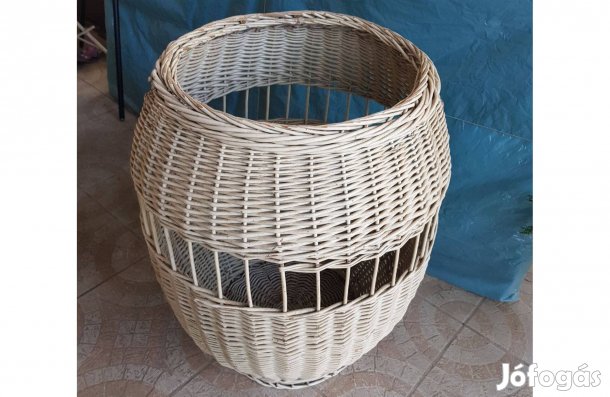 Szennyes tartó fonott kosár