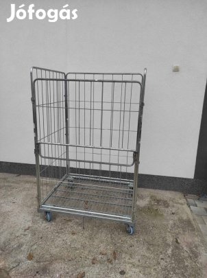 Szennyesruha, anyag mozgató, tároló kocsi eladó