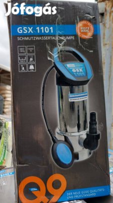Szennyvíz szivattyú erős 1100W-os teljesítménnyel, garanciával