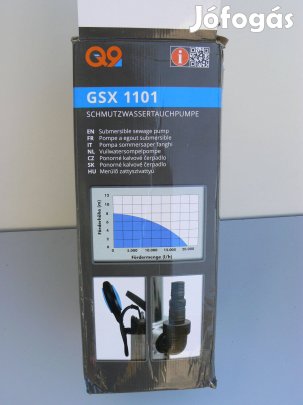 Szennyvíz szivattyú saválló házzal, magas vízhozamú merülőszivattyú