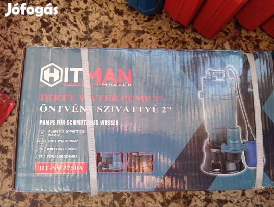 Szennyvíz szivattyú úszó kapcsolos daralos öntvény házas 